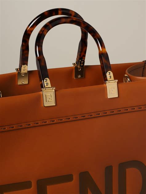 fendi bag summer|fendi leather tote bag.